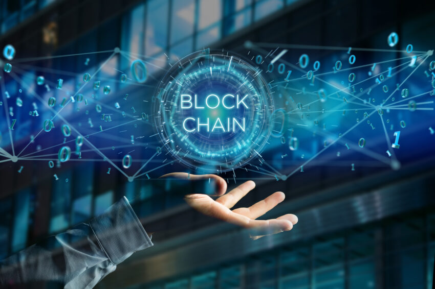 View,Of,A,Blockchain,Title,With,0,And,1,Data