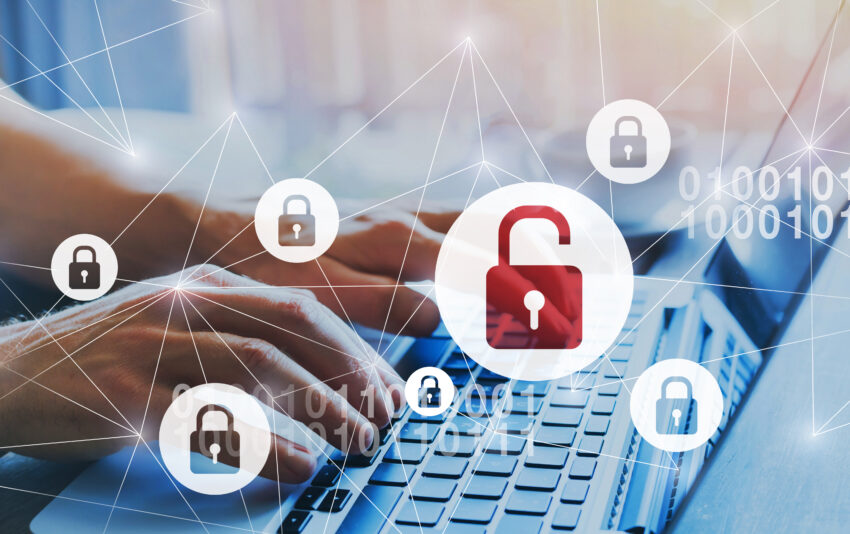 Hacker,Attack,And,Data,Breach,,Information,Leak,Concept,,Futuristic,Cyber
