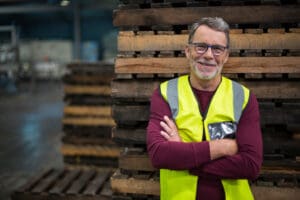happy worker