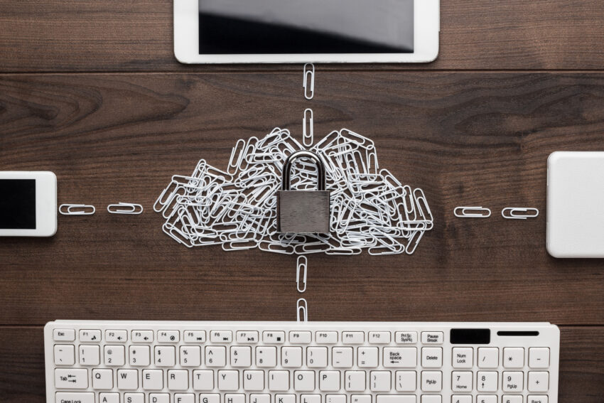 cloud service data security concept