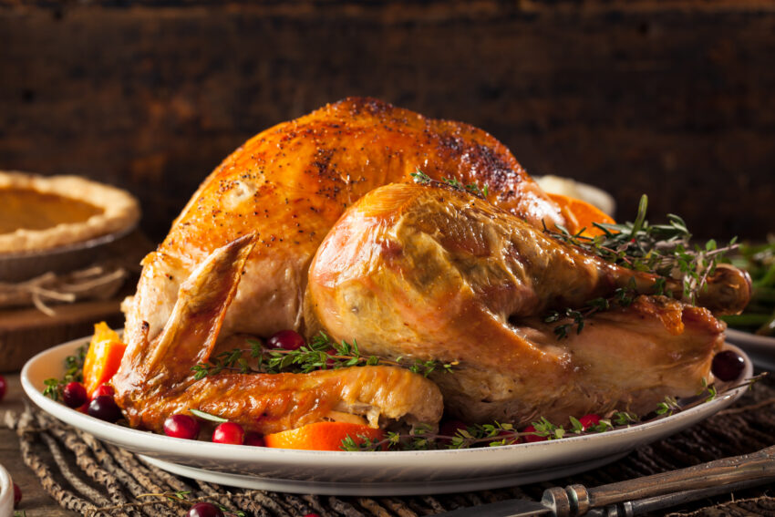 Frozen turkeys