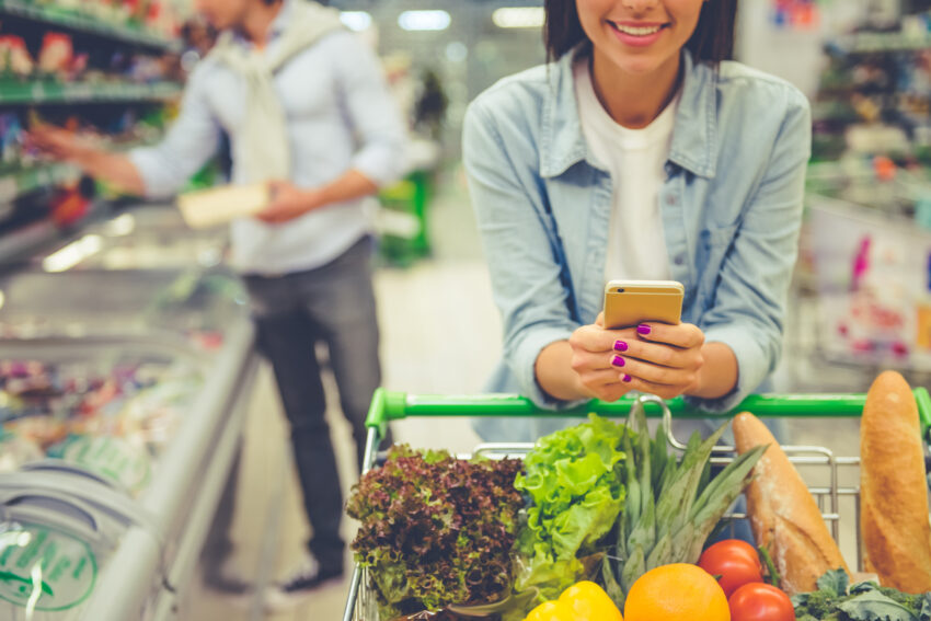 Five of the UK's biggest supermarkets have promised to halve the environmental impact of a weekly food shop by the end of the decade.