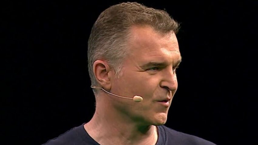 Sky Sports TV presenter, Dave Clark