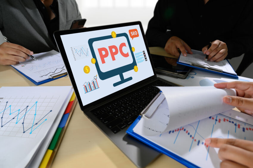 Ppc,-,Pay,Per,Click,Concept,Businessman,Working,Concept