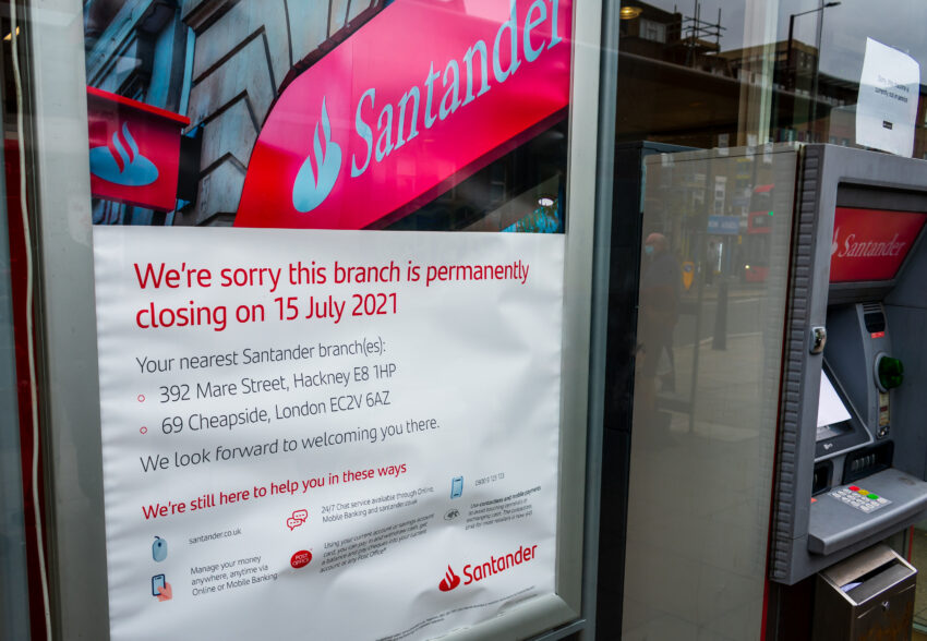 Almost half of the UK’s bank branches have been lost, or scheduled for closure, since 2015, putting vulnerable customers at risk of being “cut adrift”, according to figures put together by a consumer group.