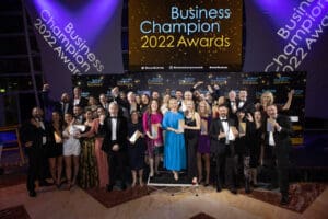 Business Champion Awards winners 2022