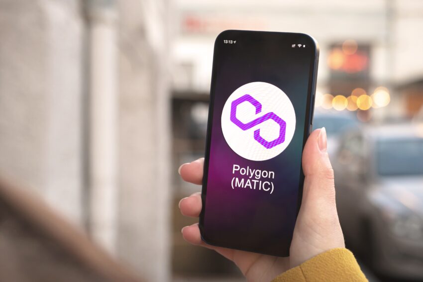 Kharkov,,Ukraine,-,November,11,,2021:,Polygon,Matic,Cryptocurrency,Symbol,