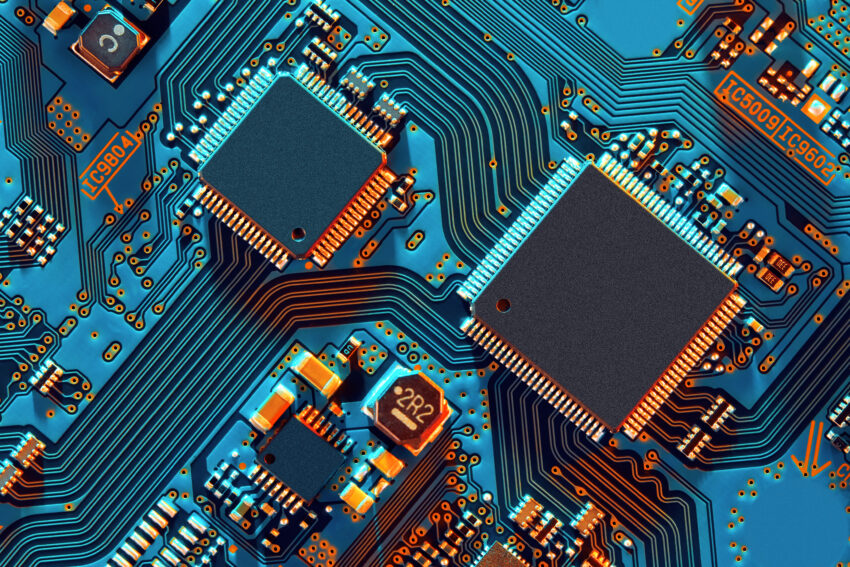 Electronic,Circuit,Board,Close,Up.