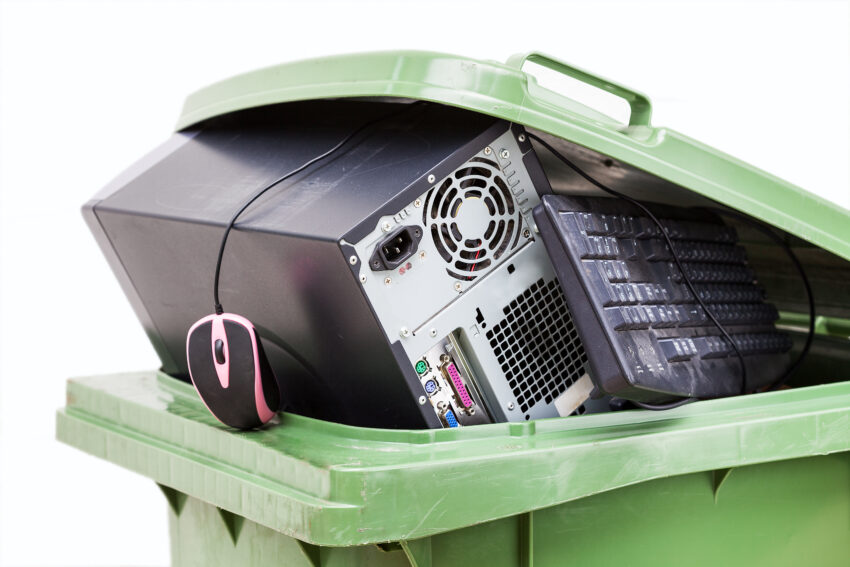 Old,Hardware,Put,Into,Container