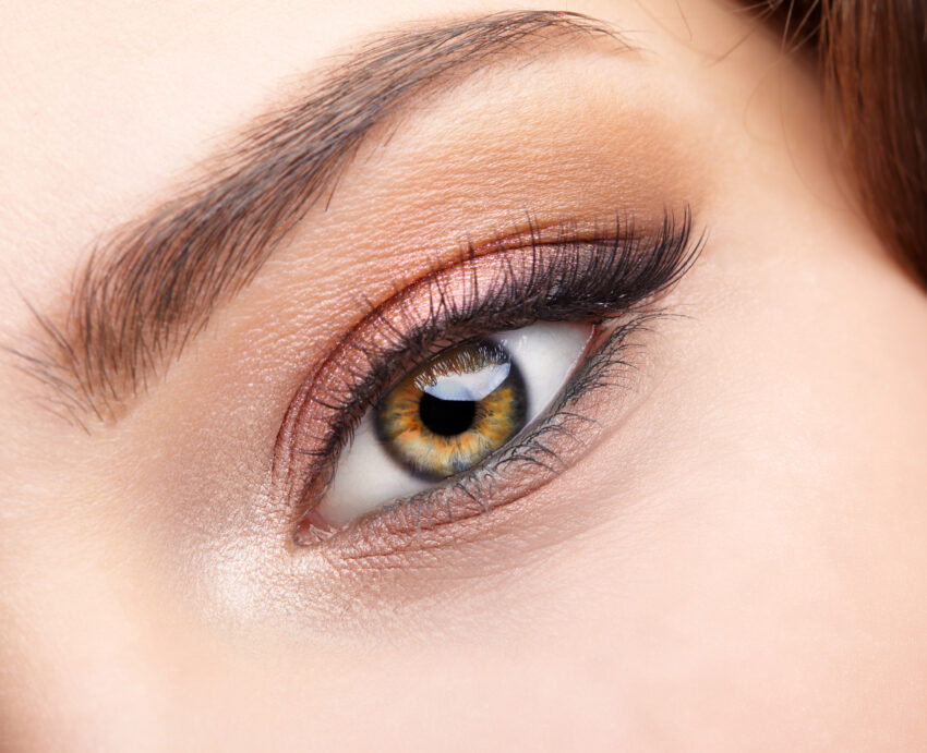 Closeup,Macro,Shot,Of,Human,Female,Eye.,Woman,With,Natural