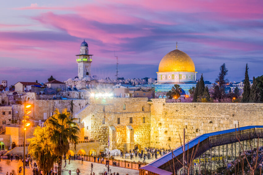 Jerusalem,,Israel,Old,City,At,The,Western,Wall,And,The