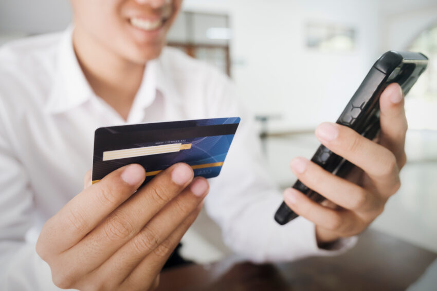 Business,Online,Shopping,And,Online,Banking.,Customer,Shopping,Online,Pay