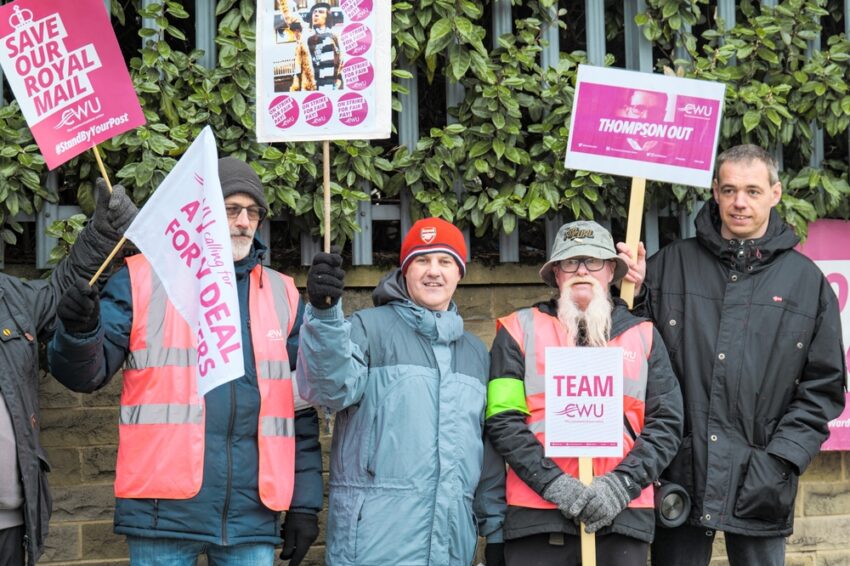 About 115,000 postal workers at Royal Mail are to stage a 24-hour strike on 16 February in their continuing dispute with management over pay and conditions.