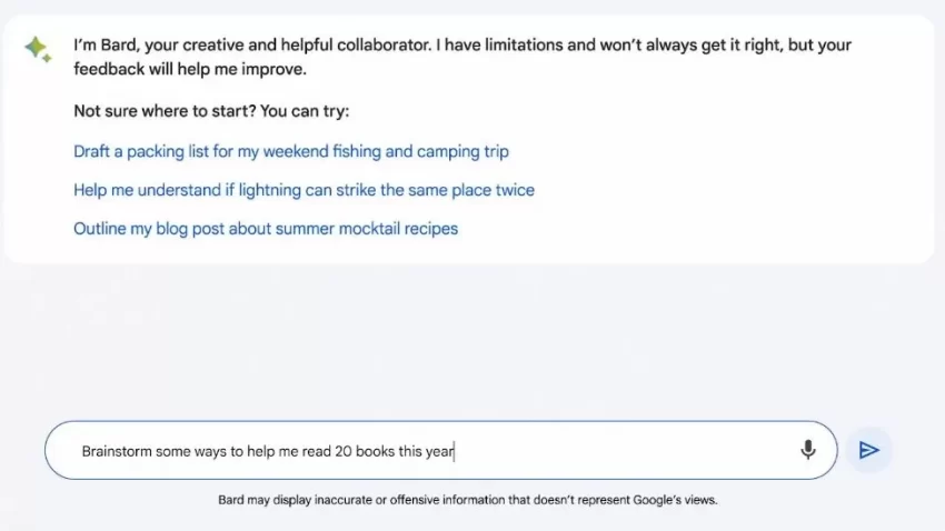 Google has started rolling out its AI chatbot Bard, but it is only available to certain users and they have to be over the age of 18.