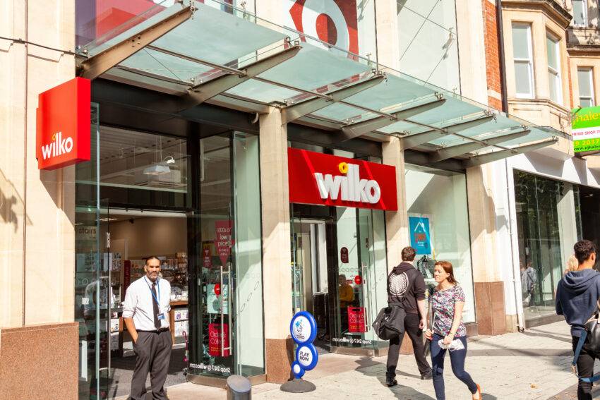 Cardiff,,Wales,,Uk,,September,14,,2016,:,Wilko,Logo,Advertising