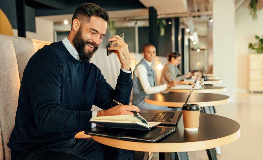 Booming demand for hybrid working saw workspace provider IWG, which owns Regus, net a record £1.7bn in system-wide revenue in the first half, up 16 per cent year-on-year.