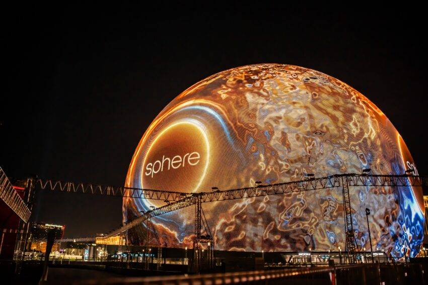 The Sphere in Las Vegas opened in 2023
