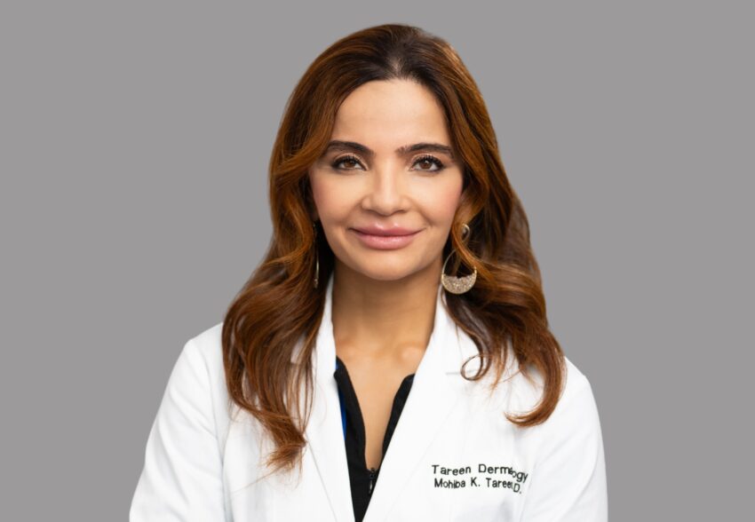Dr. Mohiba Tareen is a nationally recognized board-certified dermatologist and the Founder and Medical Director of Tareen Dermatology.
